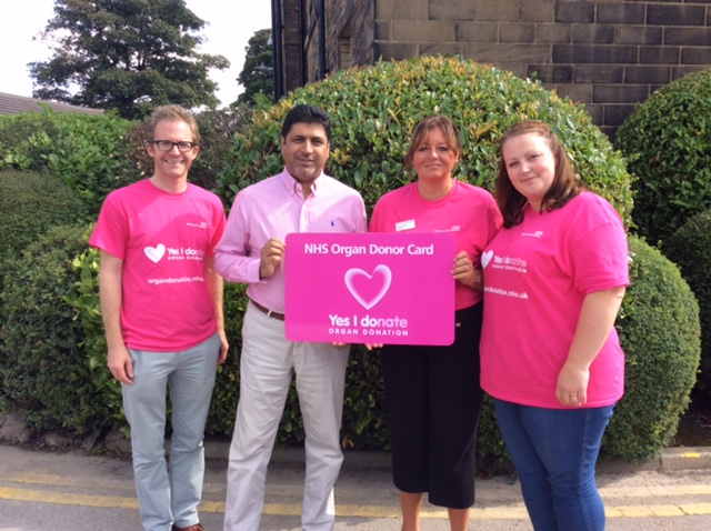 Trust supports organ donation week