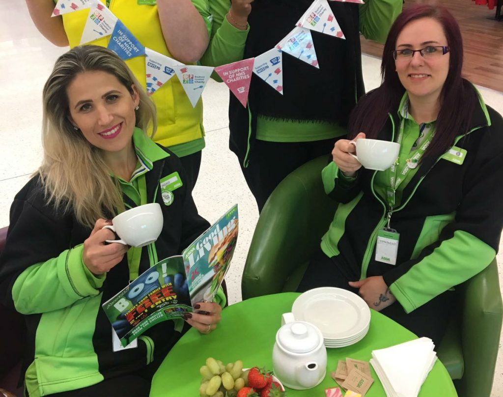ASDA to raise 70th anniversary cuppa and funds for Bradford Hospitals