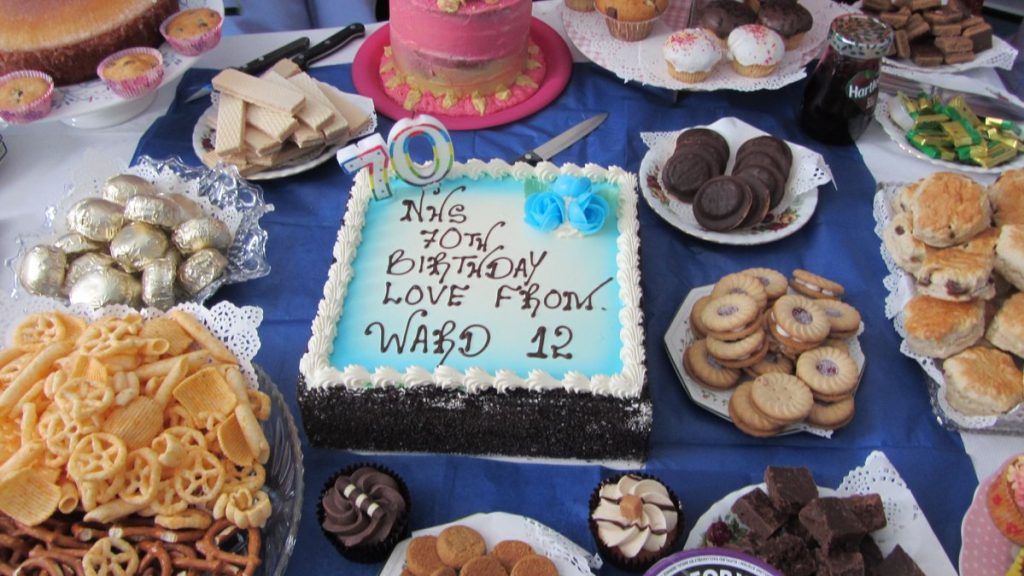Bradford Hospitals’ staff raise a cuppa for charity during NHS70 celebrations