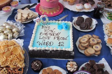 Bradford Hospitals’ staff raise a cuppa for charity during NHS70 celebrations