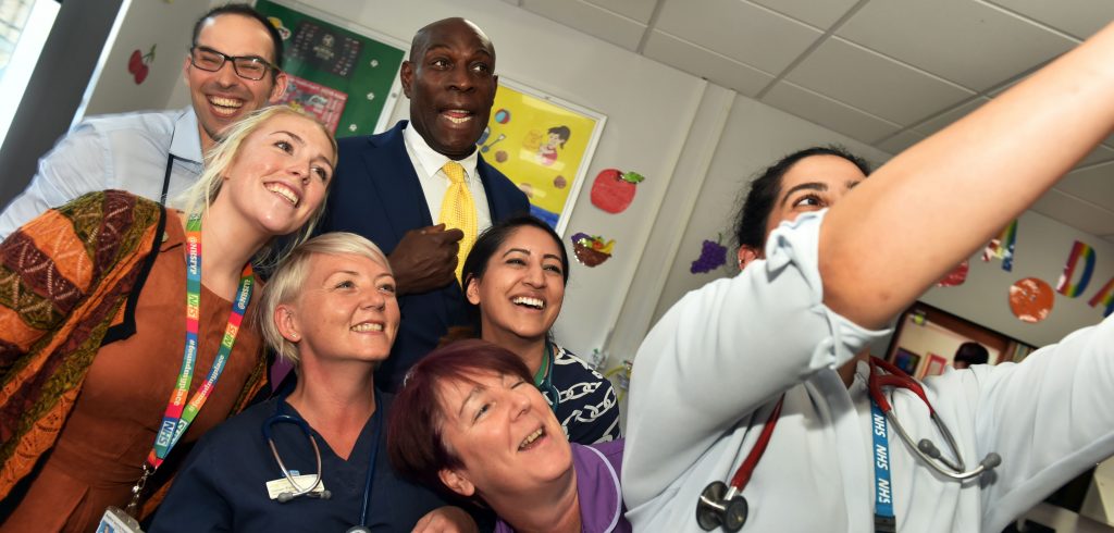 Boxing legend Frank Bruno proves a ‘knockout’ success at BRI