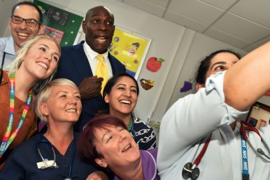Boxing legend Frank Bruno proves a ‘knockout’ success at BRI