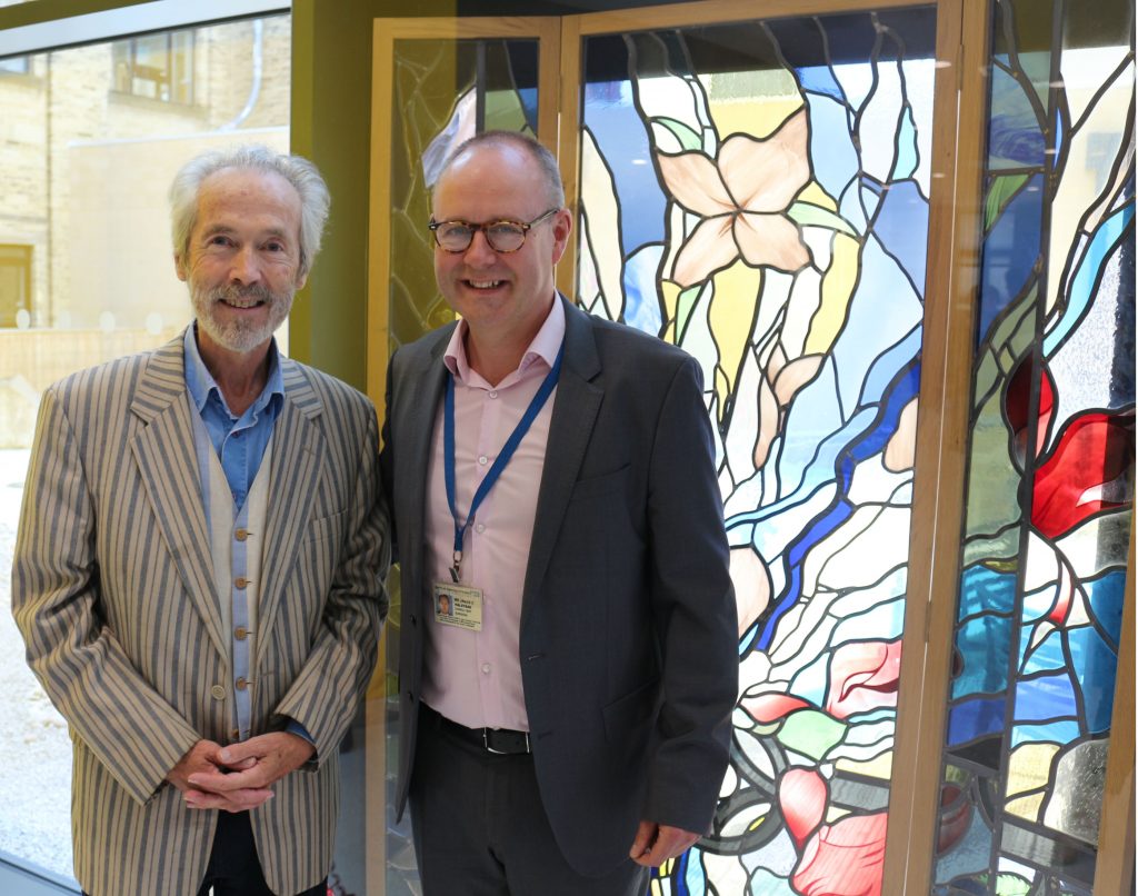 Patient’s generous gift to Bradford Hospitals’ staff who saved his life