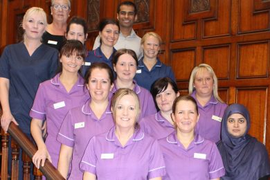 Paediatric team’s pioneering project nominated for prestigious award