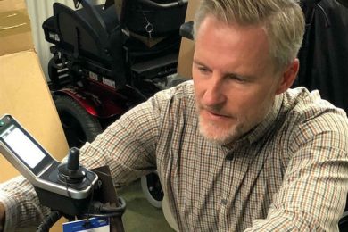 Wheelchair engineer using technology to transform the lives of patients