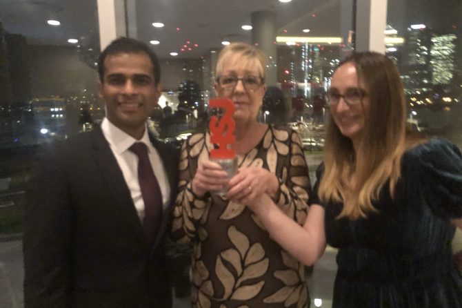 ACE team win HSJ award