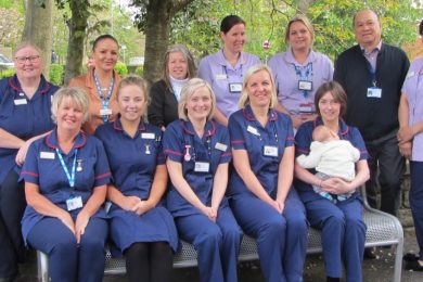 Cardiac rehabilitation team celebrate after securing gold standard award