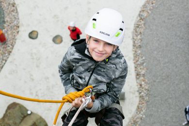 Bradford students challenged to brave superhero abseil for hospital charity