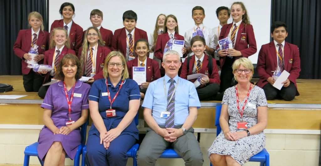 Bingley students walk their way to fundraising success for charity appeal