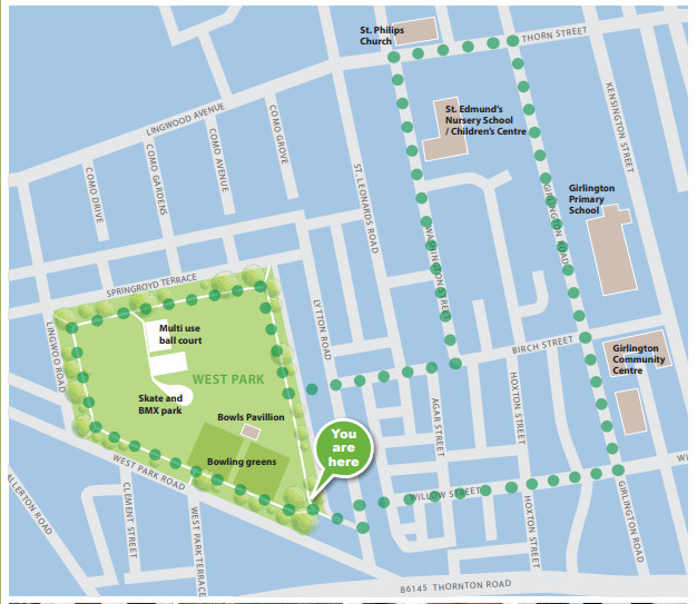 Launch of the Girlington GreenLine Mile