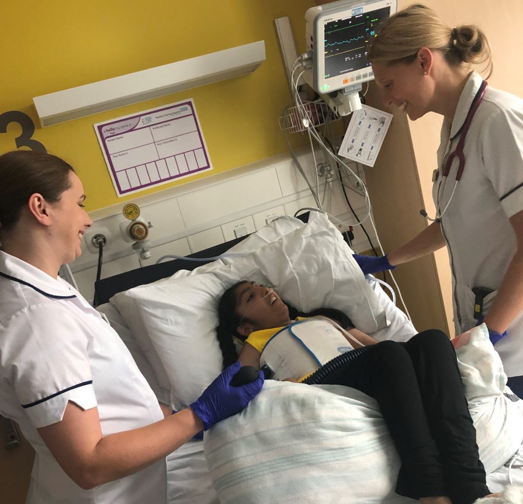 New physiotherapy vest brings a smile to young patients at BRI