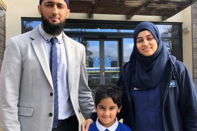 Family of schoolboy fundraising for our cone beam scanner appeal