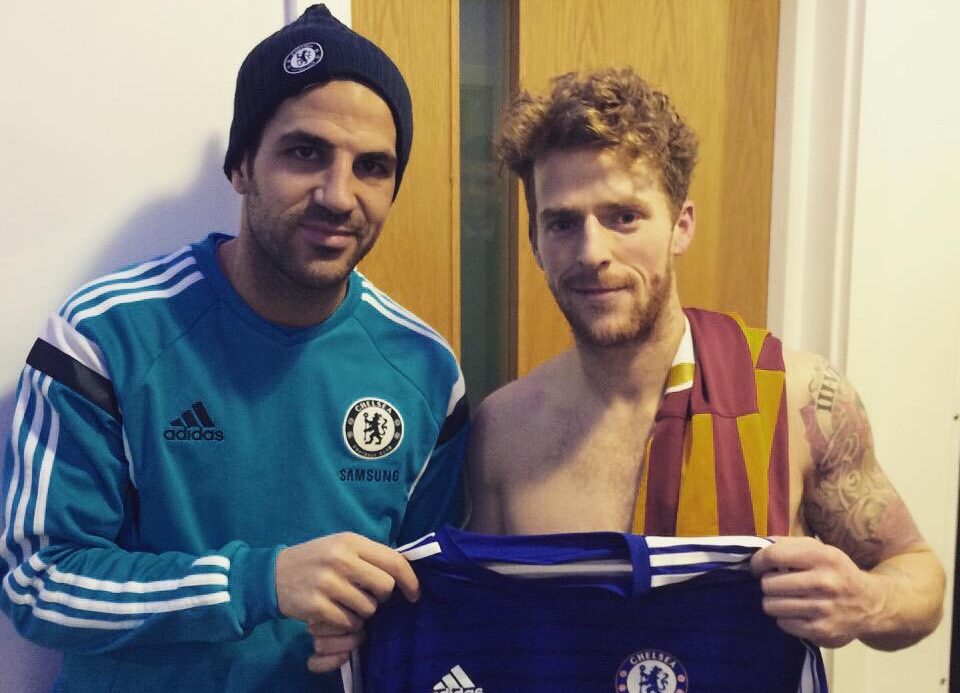 Bradford City favourite raffles off prized shirts for hospitals’ charity
