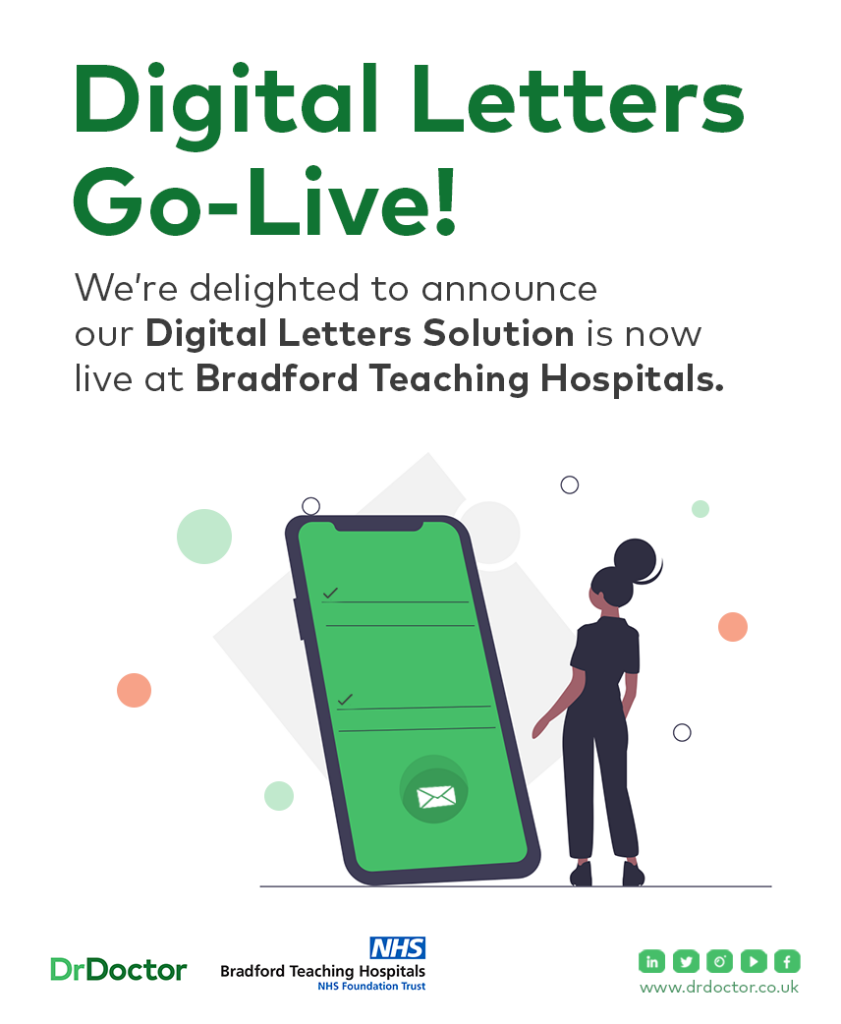 Digital letters go live poster