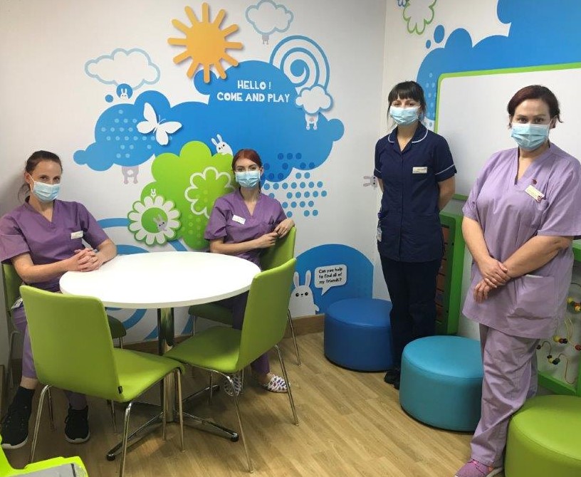 Charity refurbishes family room as part of BIG Neonatal Appeal
