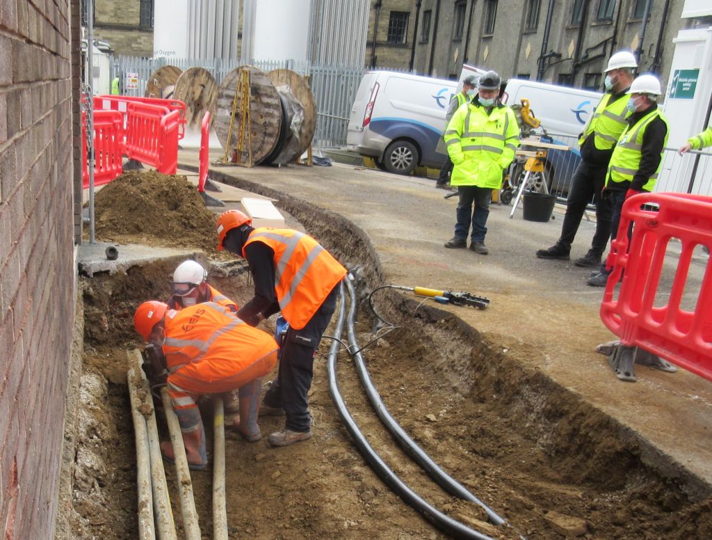 Multi-million-pound building work ongoing at Bradford’s maternity unit