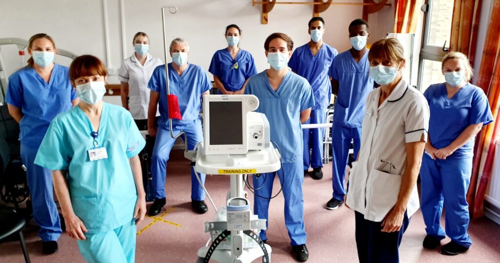Hospital physiotherapists nominated for major award for life-saving work
