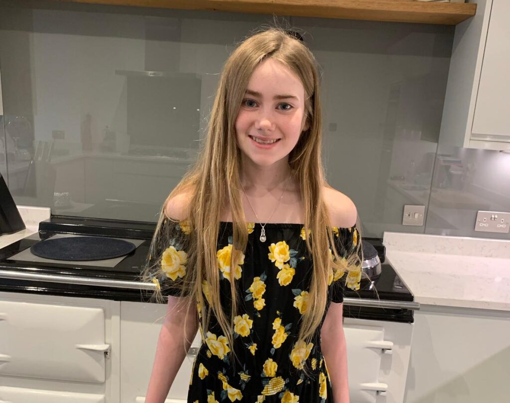 Fundraising schoolgirl’s new look will boost Trust’s baby appeal