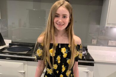 Fundraising schoolgirl’s new look will boost Trust’s baby appeal