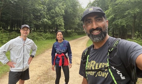 NHS runners take on 24-hour race for hospitals’ charity