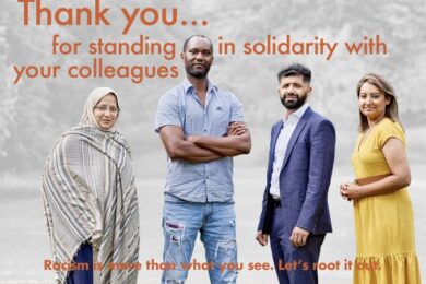 Leaders and communities unite at launch of anti-racism movement