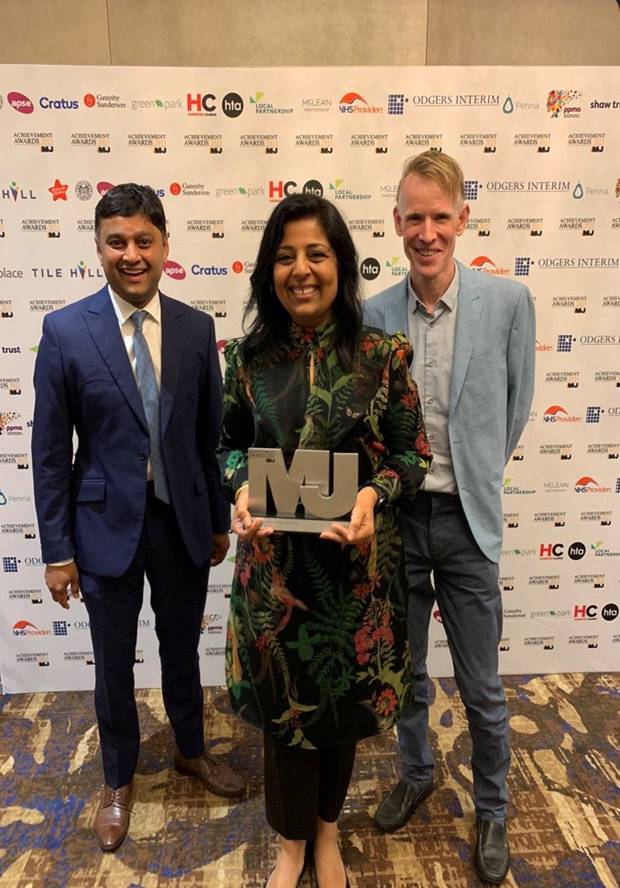 Bradford District Partnership Scoops National Award