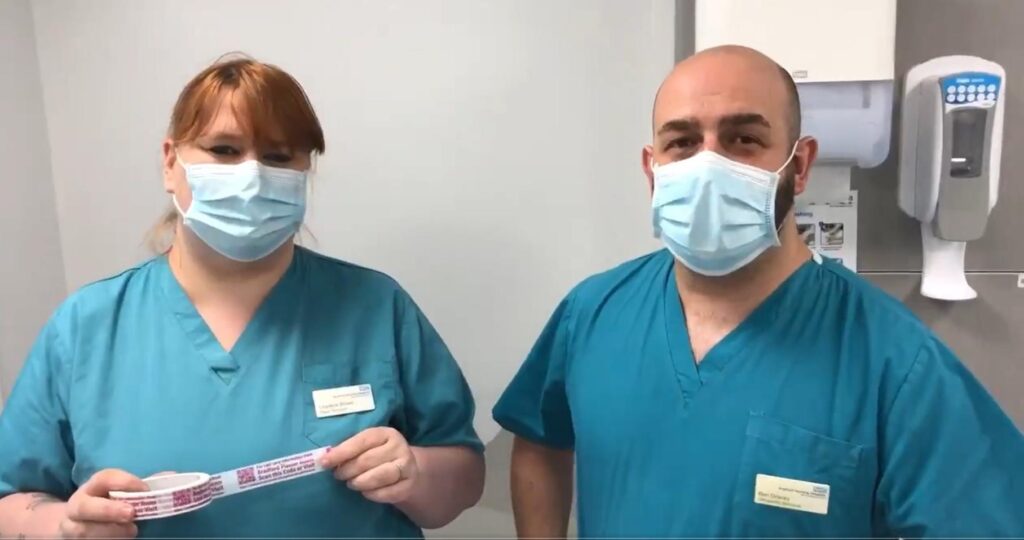 Hospital plaster team’s cracking idea wins national award
