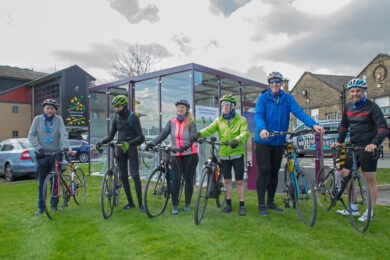 Hospital staff get on their bikes as new cycle compounds open
