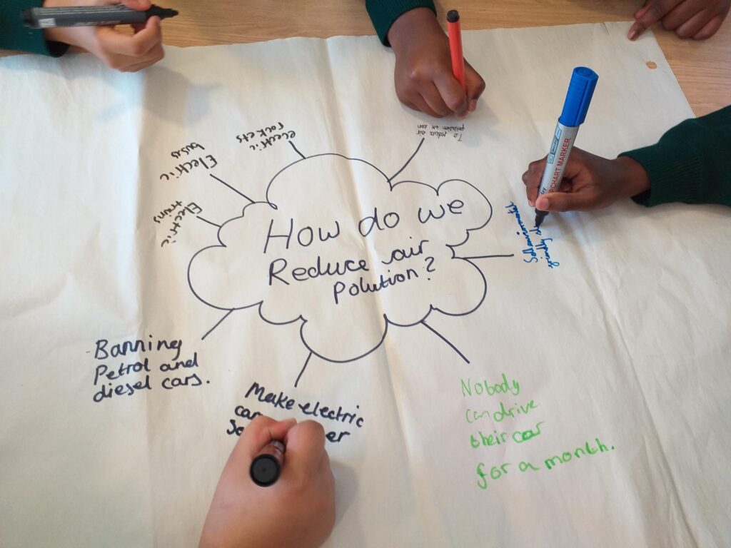 Born in Bradford young innovators get creative and pitch ideas to solve pollution problems