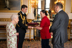 Audience at Windsor Castle