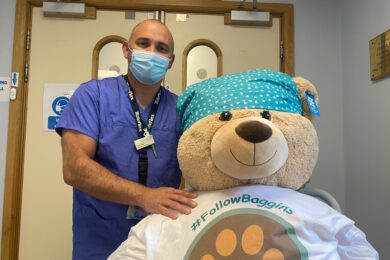 Bradford welcomes Baggins the Bear