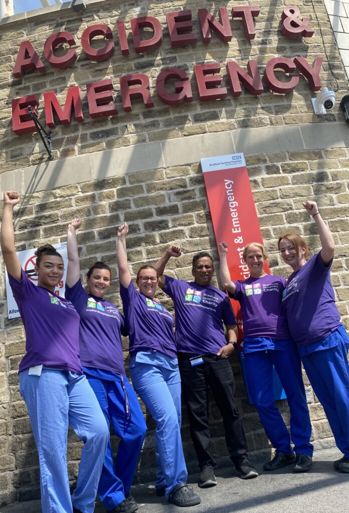 Bradford’s hospital heroes to brave the muddy battlefield to raise money for their NHS charity