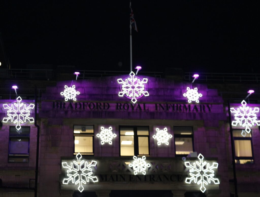 Christmas visiting hours at Bradford Teaching Hospitals