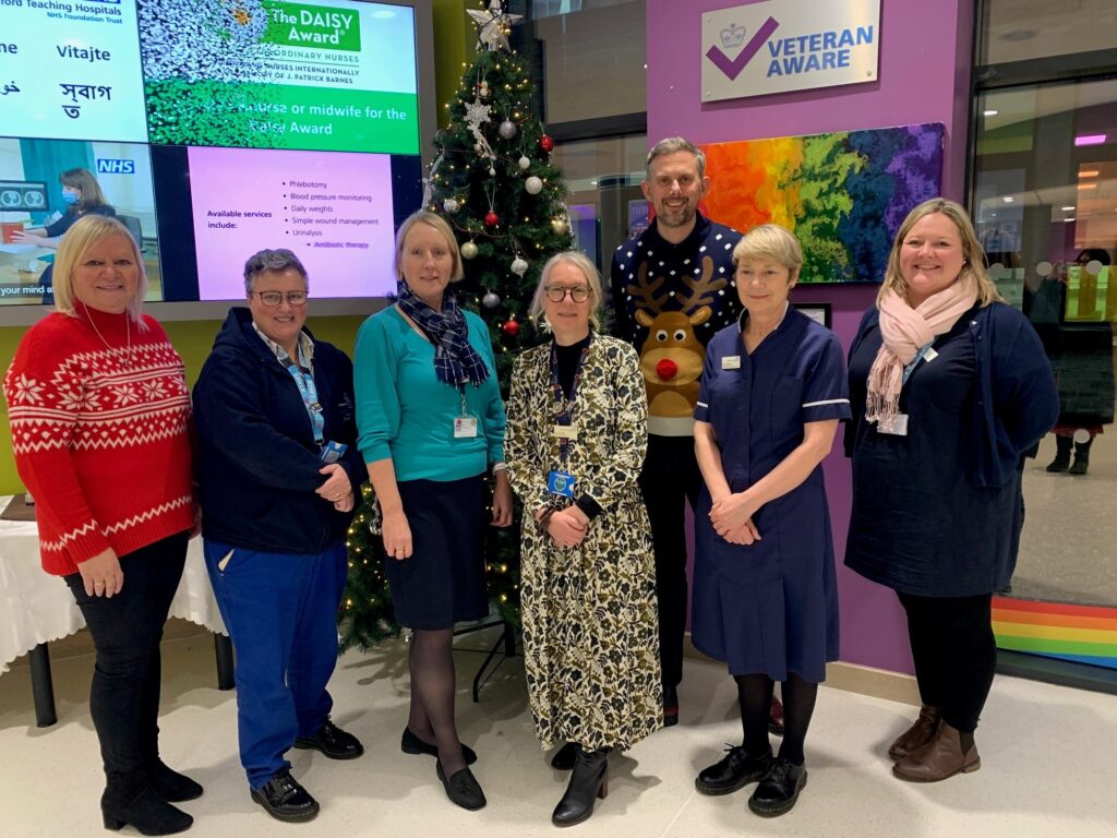 Christmas gift to support Bradford nurses