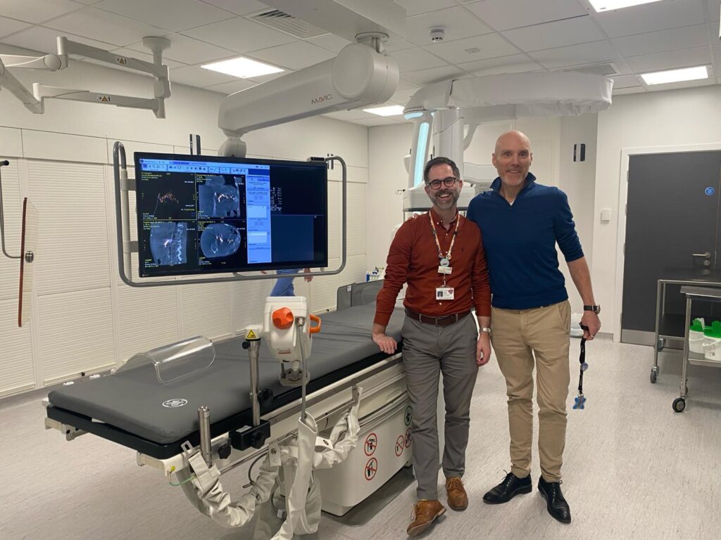 Opening of new interventional radiology suite at Bradford Royal Infirmary