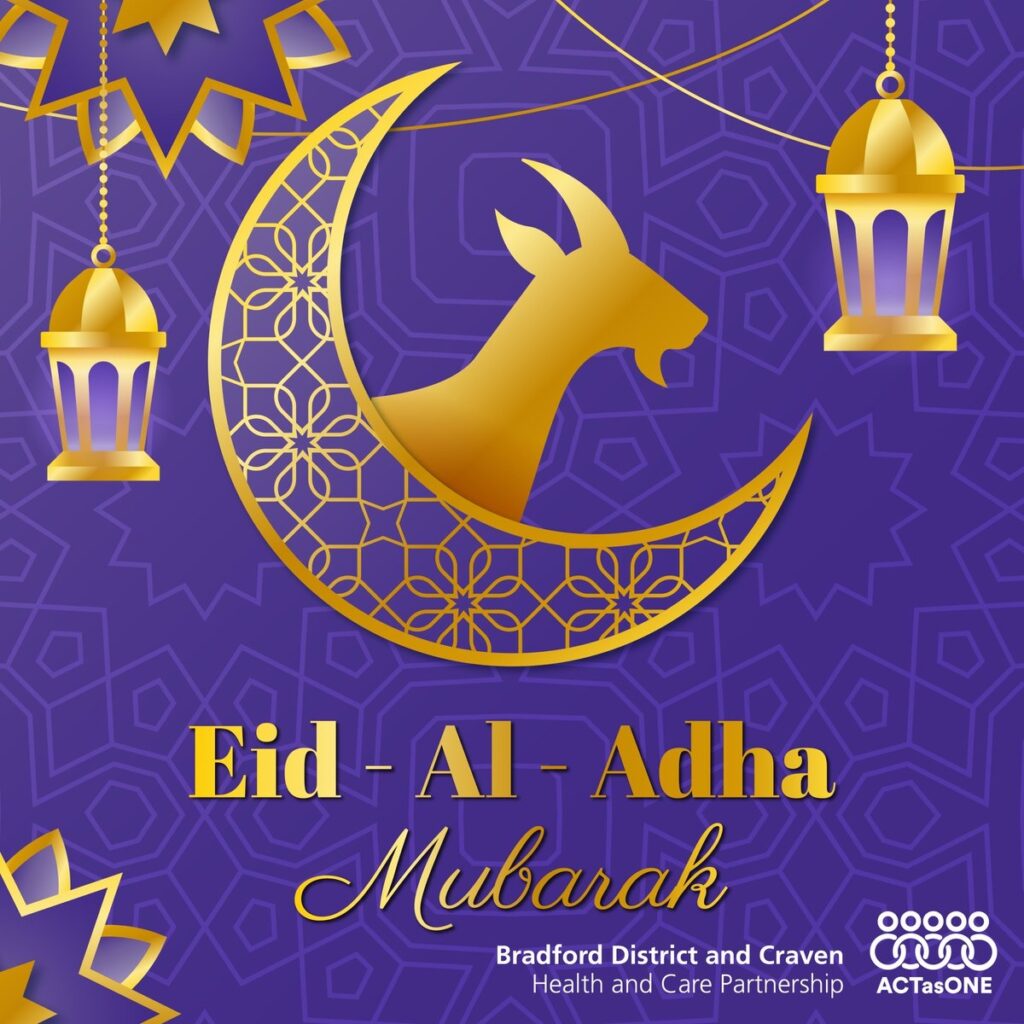 Extended visiting at Bradford Teaching Hospitals for Eid-Ul-Adha