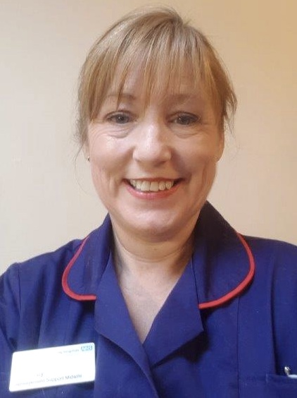 Midwife Julie takes to the sky for bereaved families