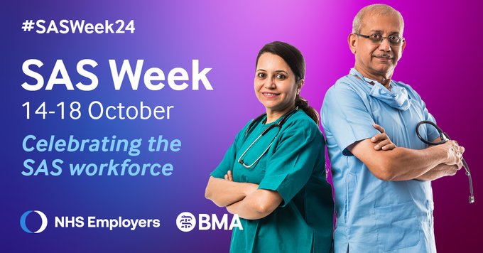 Celebrating Specialty and Associate Specialist doctors (SAS) week