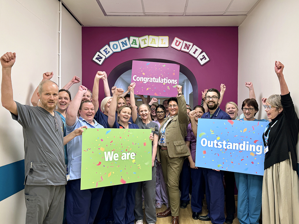 CQC rates Bradford’s Neonatal Services outstanding